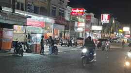 Suasana Malam di Keutapang II Aceh Besar 