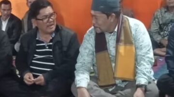 Penuhi Undangan Bejamu Saman di Kampung Jabo, H.Said Sani Bertemu Dengan H.Ibnu Hasyim