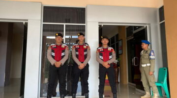 Polres Subulussalam Laksanakan Pengamanan Penyampaian Visi dan Misi Calon Walikota dan Wakil Walikota