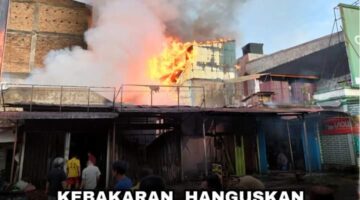 Kebakaran Hanguskan Rumah/Ruko Masyarakat di Kota Subulussalam, Satu Orang Meninggal Dunia